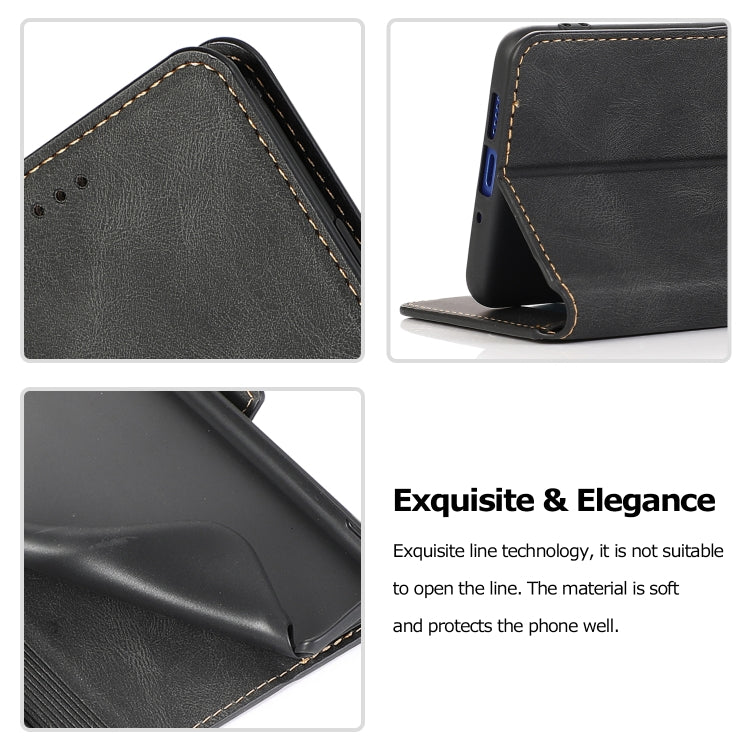 For Huawei P30 Pro Retro Magnetic Closing Clasp Horizontal Flip Leather Case with Holder & Card Slots & Photo Frame & Wallet