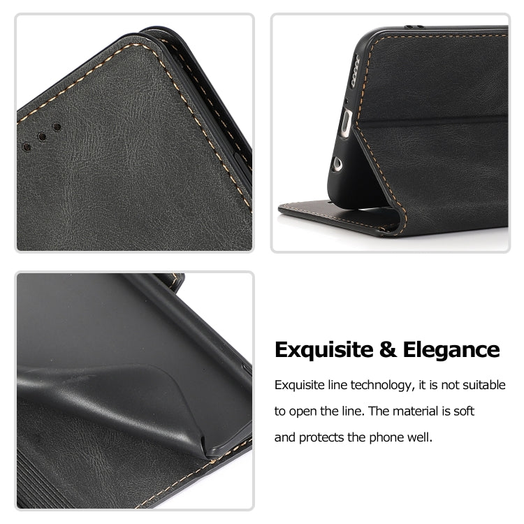 For Huawei P40 Pro Retro Magnetic Closing Clasp Horizontal Flip Leather Case with Holder & Card Slots & Photo Frame & Wallet