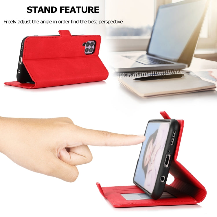 For Huawei P40 Pro Retro Magnetic Closing Clasp Horizontal Flip Leather Case with Holder & Card Slots & Photo Frame & Wallet