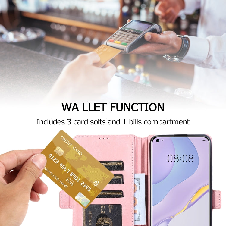 For Huawei nova 7 5G Retro Magnetic Closing Clasp Horizontal Flip Leather Case with Holder & Card Slots & Photo Frame & Wallet