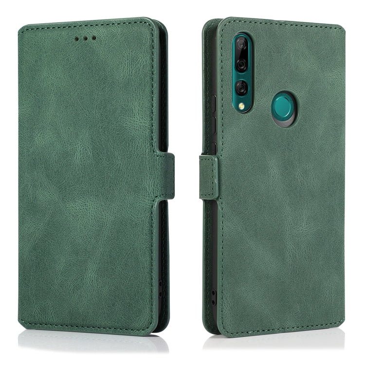 For Huawei Y9 Prime (2019) Retro Magnetic Closing Clasp Horizontal Flip Leather Case with Holder & Card Slots & Photo Frame & Wallet