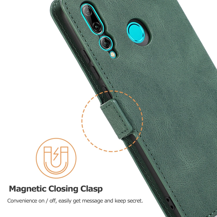For Huawei Enjoy 9s Retro Magnetic Closing Clasp Horizontal Flip Leather Case with Holder & Card Slots & Photo Frame & Wallet