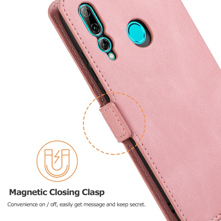 For Huawei Enjoy 9s Retro Magnetic Closing Clasp Horizontal Flip Leather Case with Holder & Card Slots & Photo Frame & Wallet
