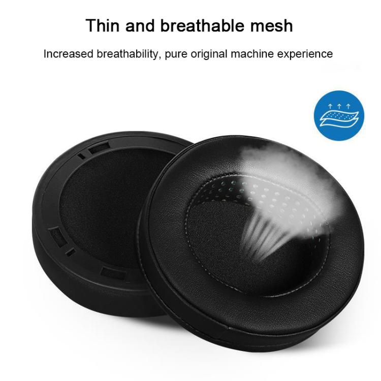 2pcs Lambskin Replacement Earpads For AKG K812 Pro - Black