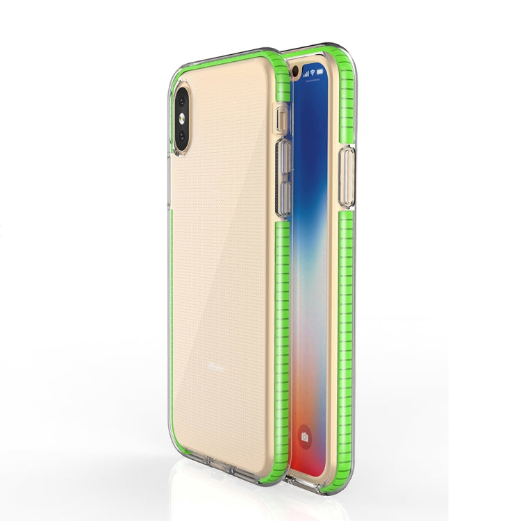 For iPhone X / XS TPU Double-color Shockproof Protective Case