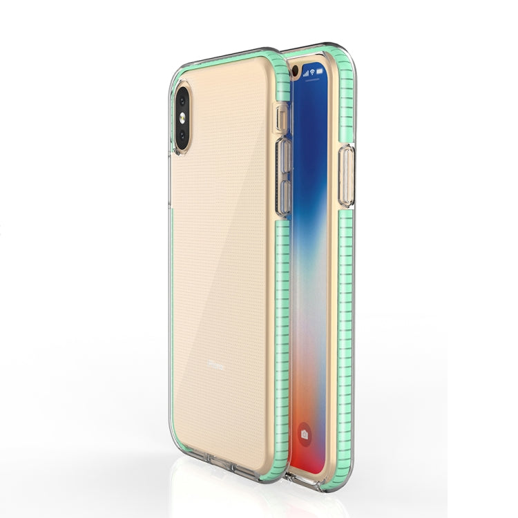 For iPhone X / XS TPU Double-color Shockproof Protective Case
