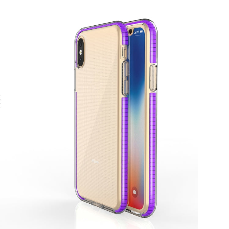 For iPhone X / XS TPU Double-color Shockproof Protective Case