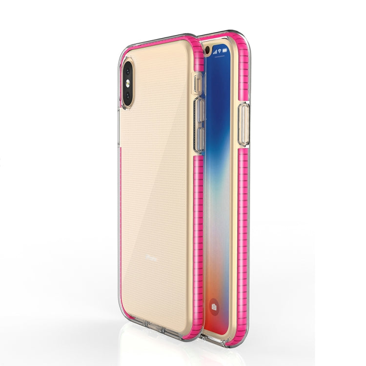 For iPhone X / XS TPU Double-color Shockproof Protective Case