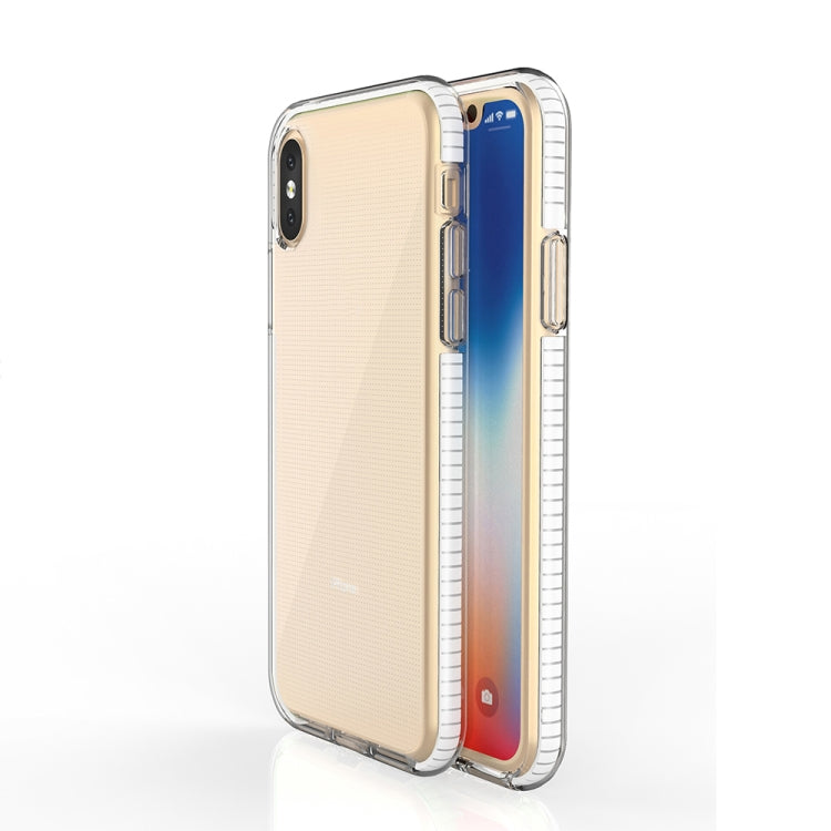 For iPhone X / XS TPU Double-color Shockproof Protective Case