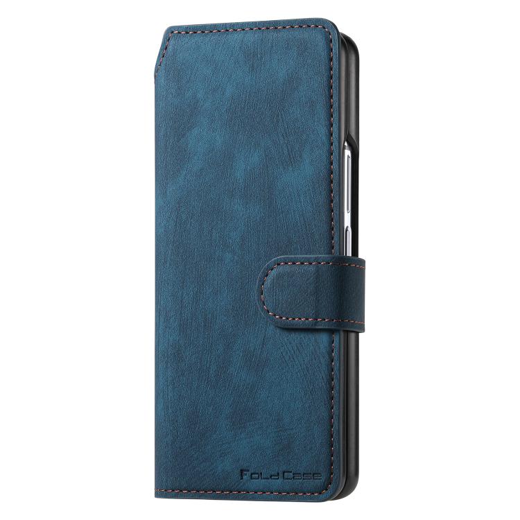 For Samsung Galax Z Fold7 5G CaseNeo MagSafe RFID Anti-theft Retro Leather Phone Case
