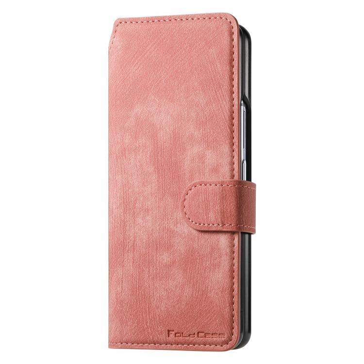 For Samsung Galax Z Fold7 5G CaseNeo MagSafe RFID Anti-theft Retro Leather Phone Case
