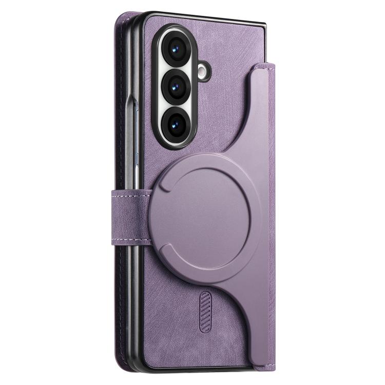 For Samsung Galax Z Fold7 5G CaseNeo MagSafe RFID Anti-theft Retro Leather Phone Case