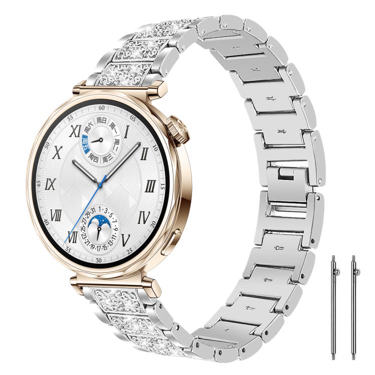 22mm For Huawei Watch GT5/GT5 Pro/4/4 Pro xDfind Diamond Jewelry Steel Watch Band