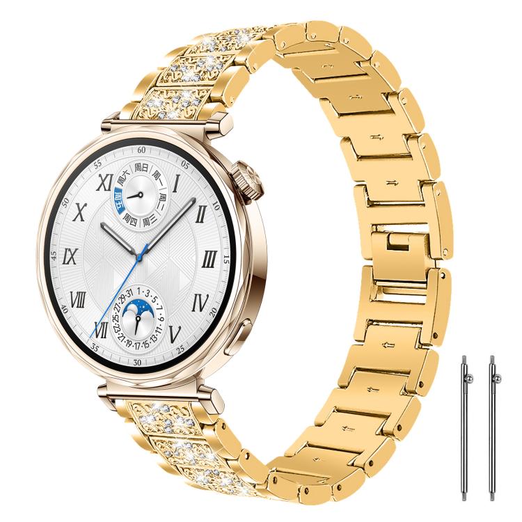 22mm For Huawei Watch GT5/GT5 Pro/4/4 Pro xDfind Diamond Jewelry Steel Watch Band