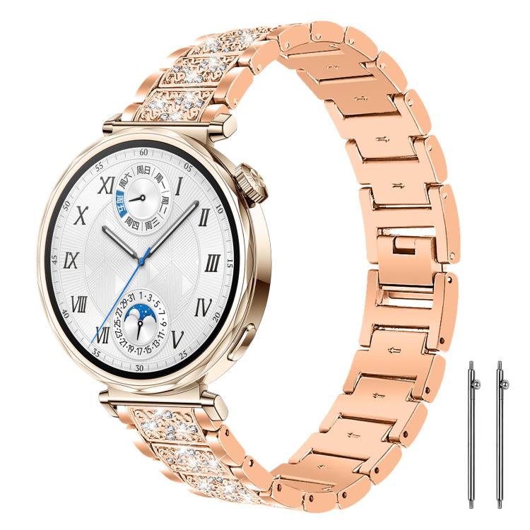 22mm For Huawei Watch GT5/GT5 Pro/4/4 Pro xDfind Diamond Jewelry Steel Watch Band