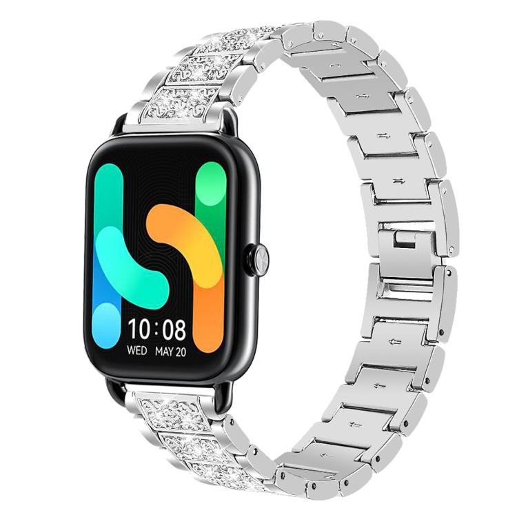 20mm For Xiaomi Haylou RS4 Plus LS11 xDfind Diamond Jewelry Steel Watch Band