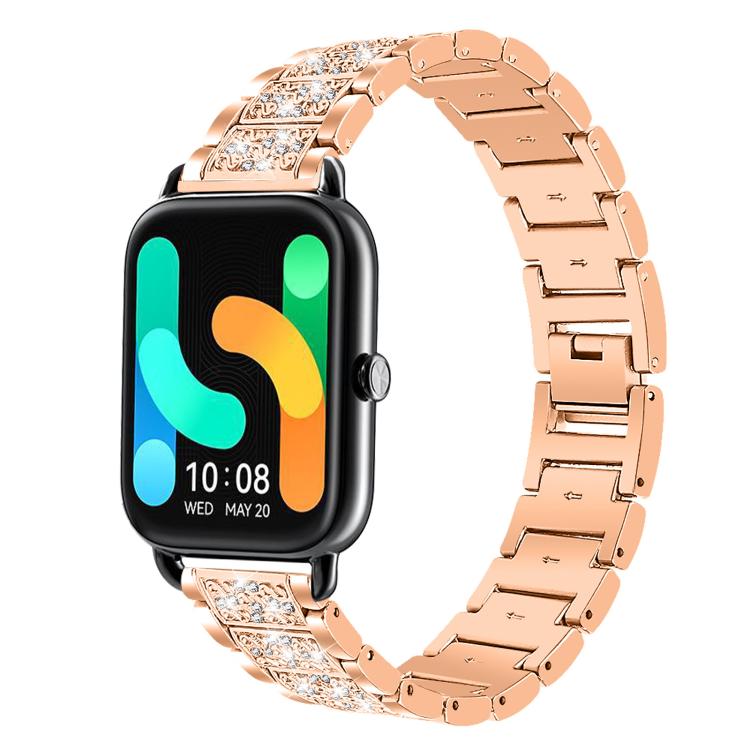 20mm For Xiaomi Haylou RS4 Plus LS11 xDfind Diamond Jewelry Steel Watch Band