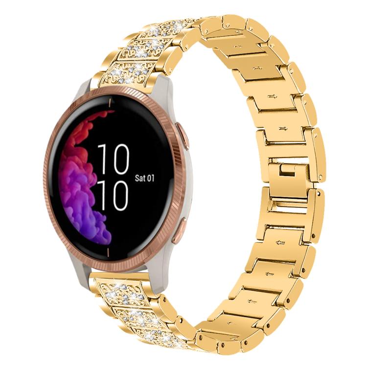 20mm For Garmin venu 2 / venu / Sq2 / Sq xDfind Diamond Jewelry Steel Watch Band