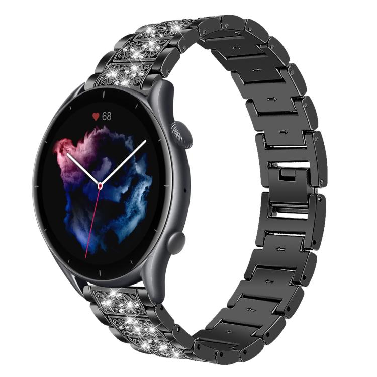 22mm For Amazfit GTR 4/3/3 Pro/Bip6/Bip5 xDfind Diamond Jewelry Steel Watch Band