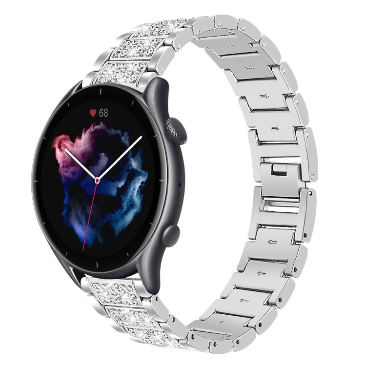 22mm For Amazfit GTR 4/3/3 Pro/Bip6/Bip5 xDfind Diamond Jewelry Steel Watch Band