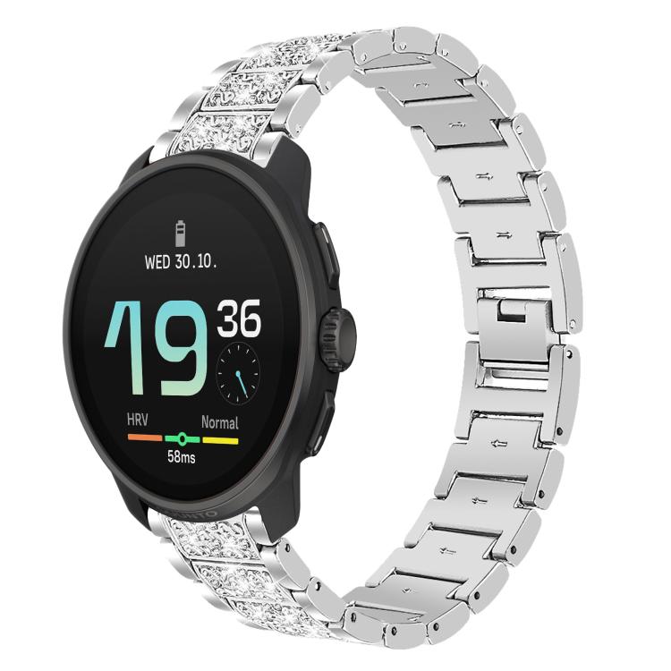 22mm For Suunto Race S / Race / 9 Peak / 5 Peak xDfind Diamond Jewelry Steel Watch Band