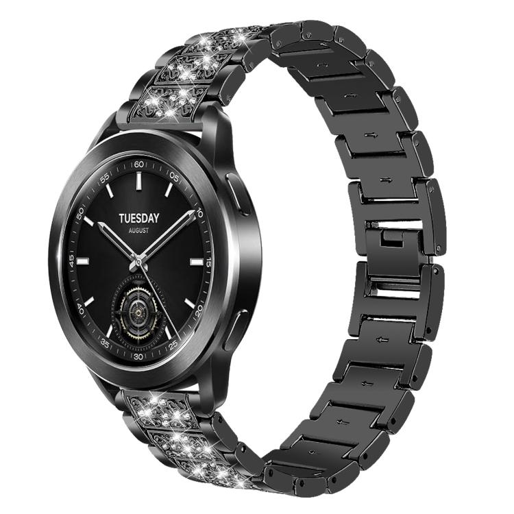22mm For Xiaomi Watch S3/2 Pro/S2/S1 xDfind Diamond Jewelry Steel Watch Band