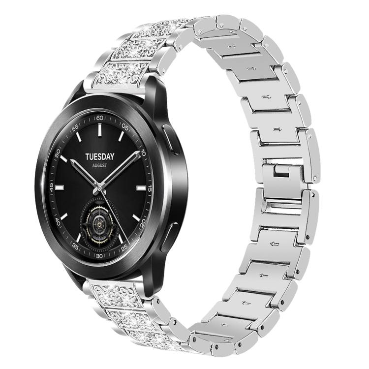 22mm For Xiaomi Watch S3/2 Pro/S2/S1 xDfind Diamond Jewelry Steel Watch Band