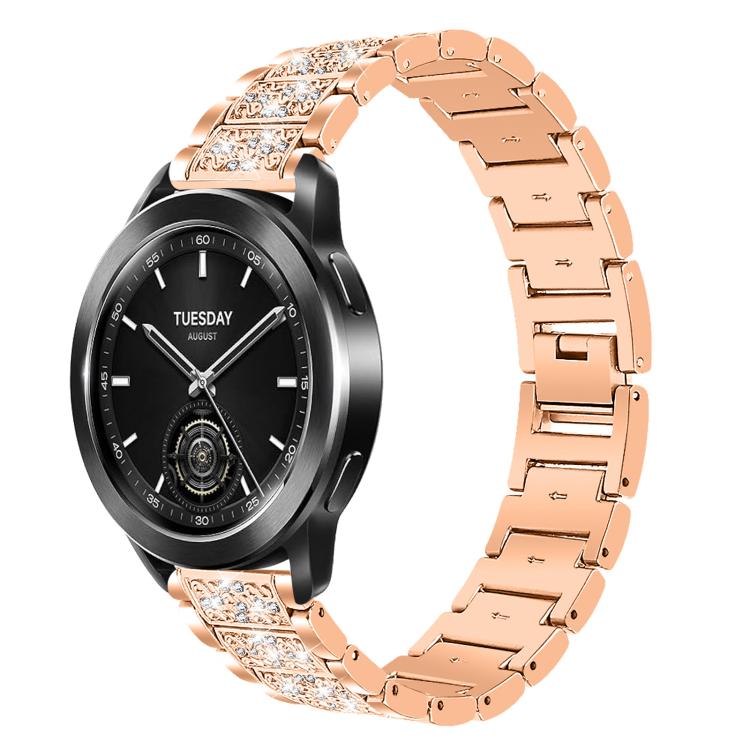 22mm For Xiaomi Watch S3/2 Pro/S2/S1 xDfind Diamond Jewelry Steel Watch Band