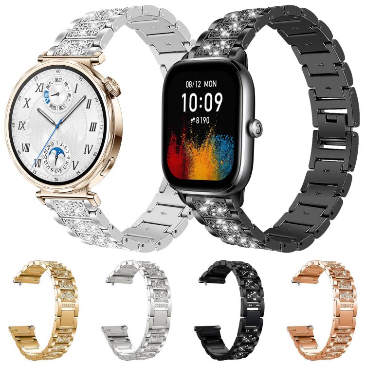 12mm xDfind Diamond Jewelry Steel Watch Band