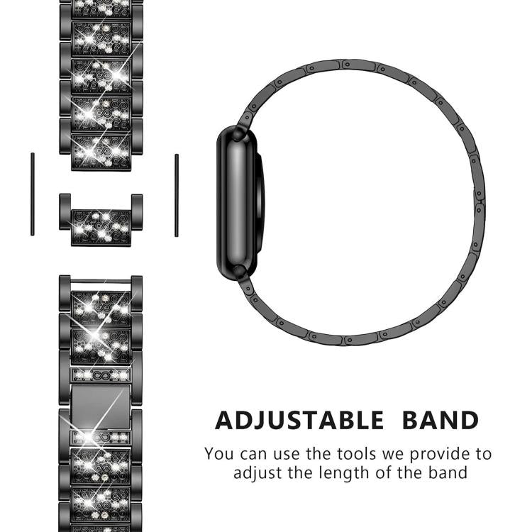 12mm xDfind Diamond Jewelry Steel Watch Band