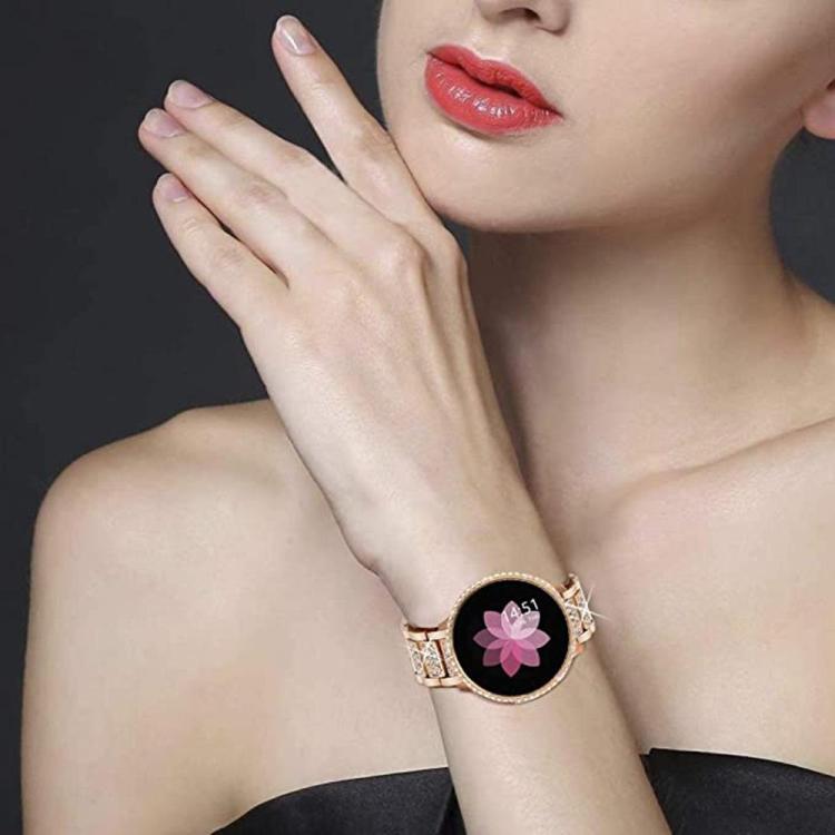 12mm xDfind Diamond Jewelry Steel Watch Band