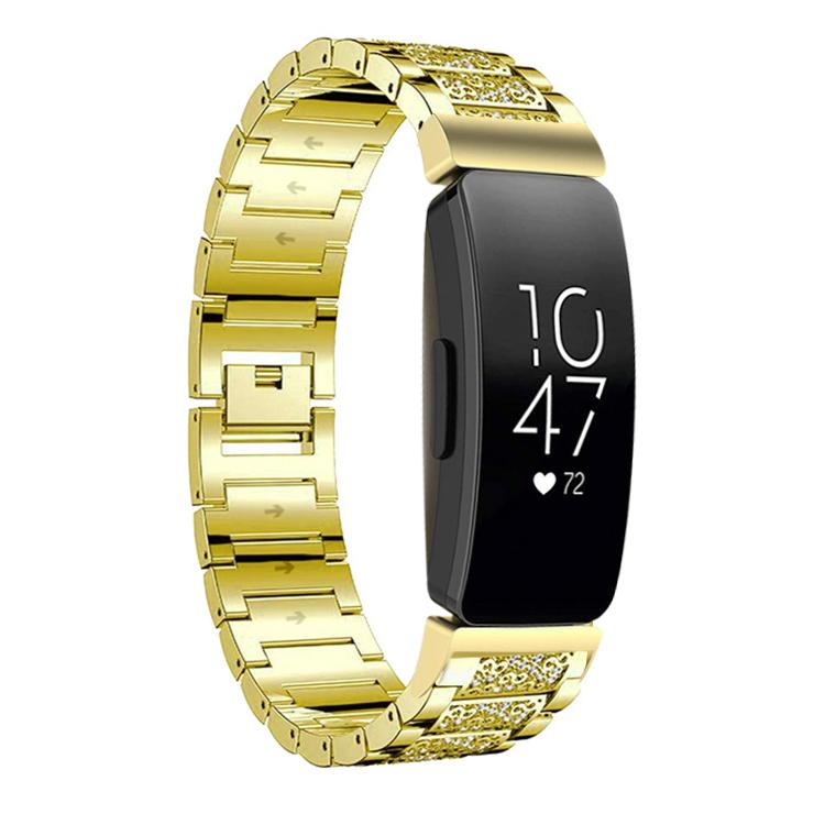 For Fitbit Inspire 2 / Ace 3 14mm xDfind Diamond Jewelry Stainless Steel Watch Band