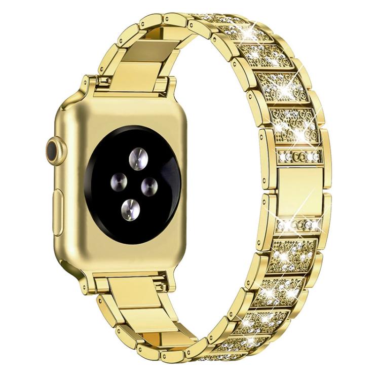 For Apple Watch 42 / 44 / 45 / 46 / 49mm xDfind Diamond Jewelry Stainless Steel Watch Band