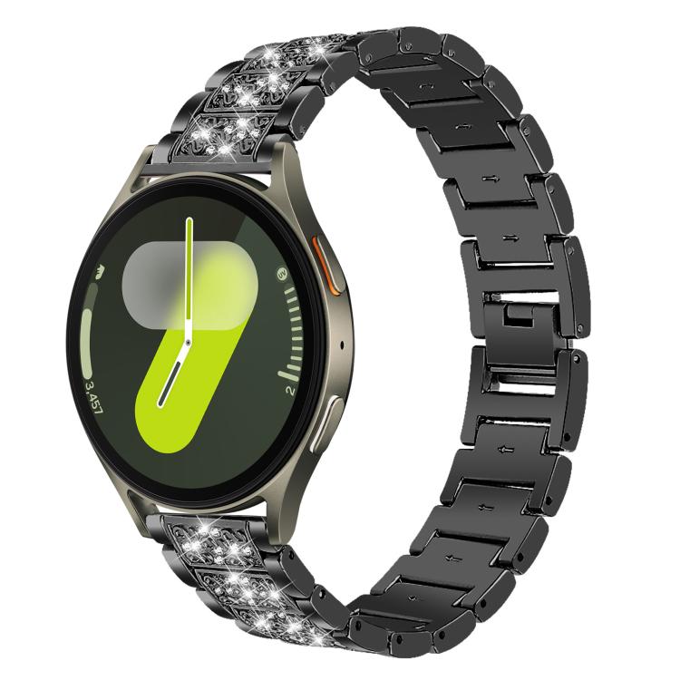 For Samsung Galaxy Watch7 / FE / 6 / 5 / 4 xDfind Diamond Jewelry Stainless Steel Watch Band