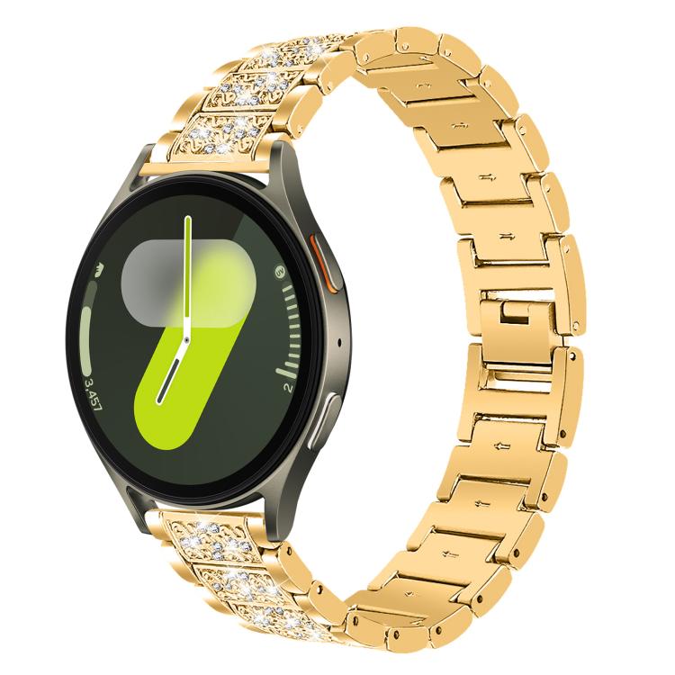 For Samsung Galaxy Watch7 / FE / 6 / 5 / 4 xDfind Diamond Jewelry Stainless Steel Watch Band