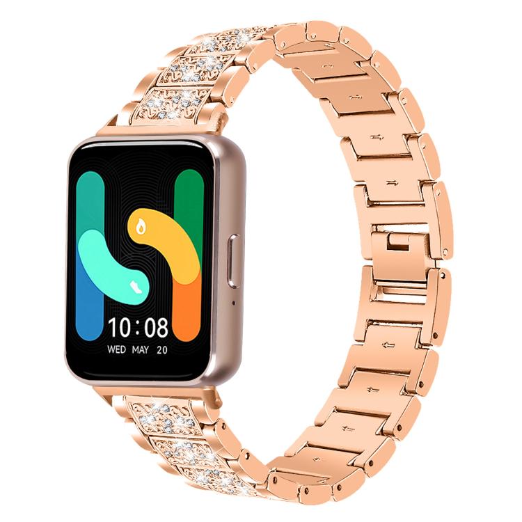 For Samsung Galaxy Fit3 xDfind Diamond Jewelry Stainless Steel Watch Band