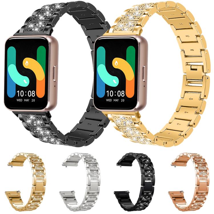 For Samsung Galaxy Watch7 / FE / 6 / 5 / 4 xDfind Diamond Jewelry Stainless Steel Watch Band