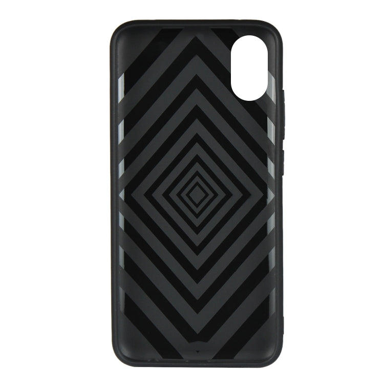 For Samsung Galaxy A01 Core Oil Feel Shockproof TPU + PC Protective Case with Holder