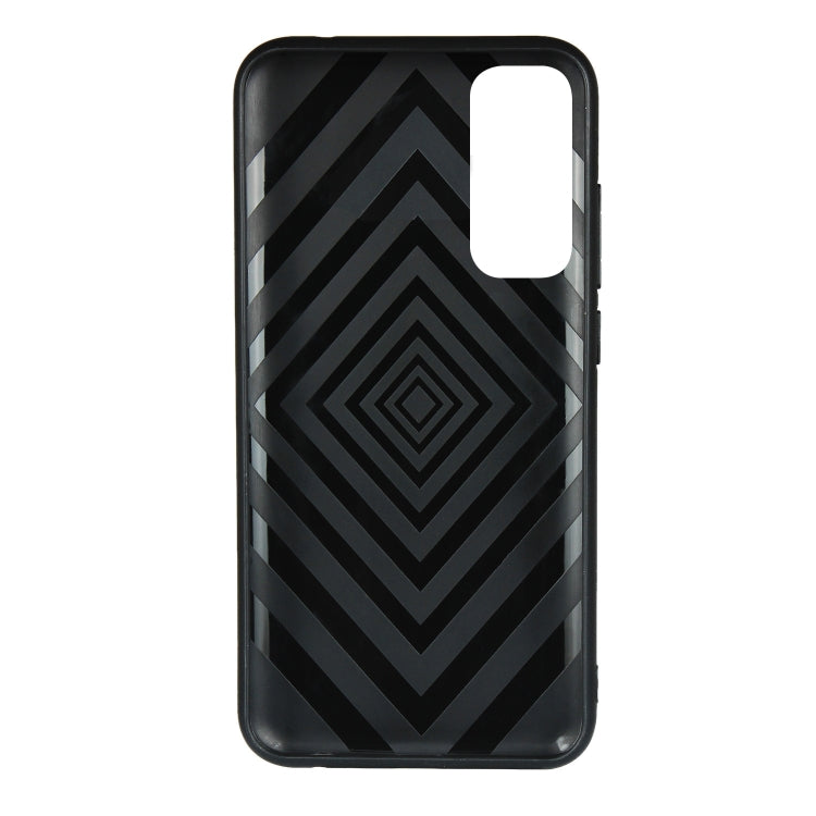 For Huawei Nova 7 Oil Feel Shockproof TPU + PC Protective Case with Holder