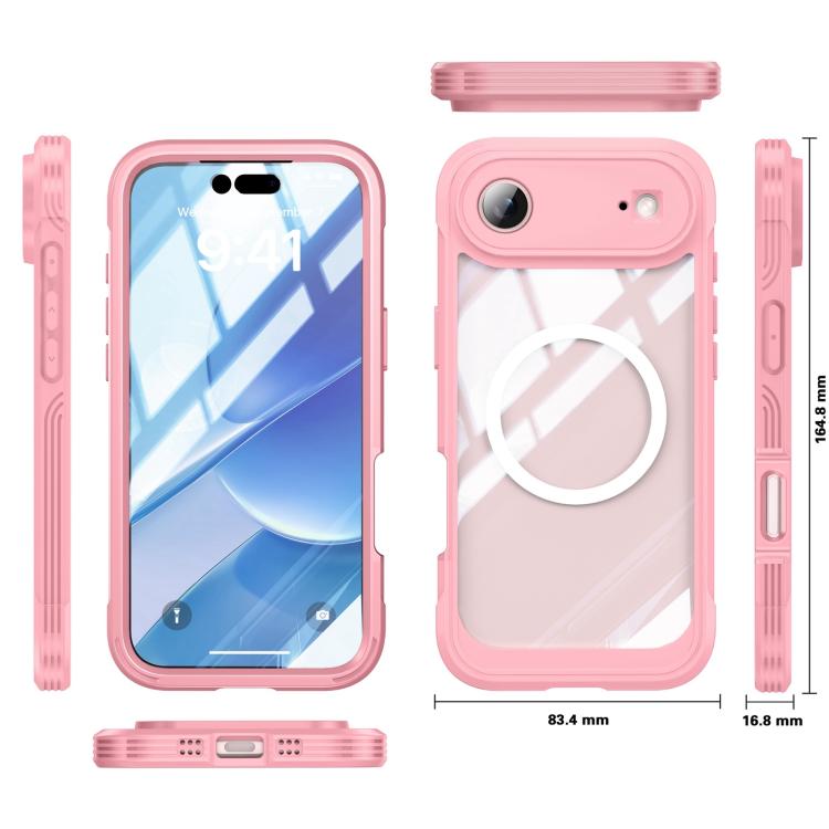 For iPhone Air Life Waterproof MagSafe Magnetic Rugged Phone Case