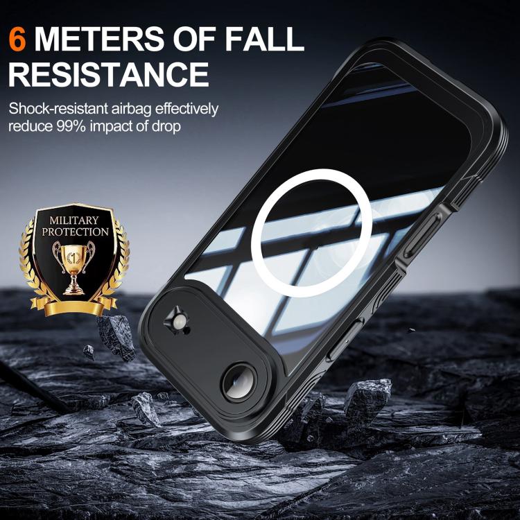 For iPhone Air Life Waterproof MagSafe Magnetic Rugged Phone Case