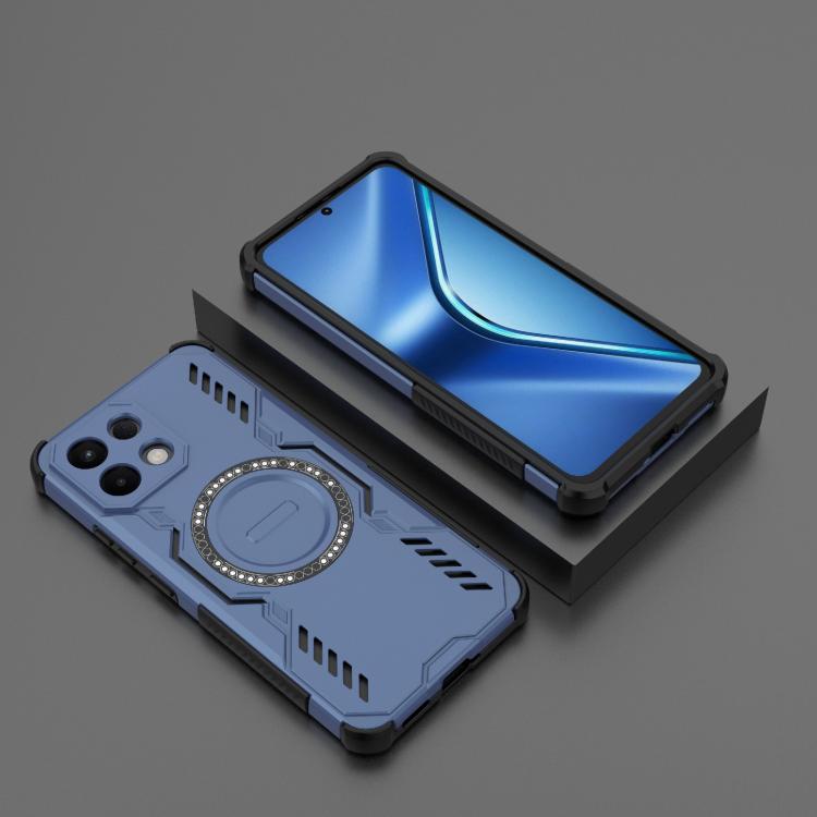 For OPPO K13 5G Butterfly Armor MagSafe Magnetic Ring Shockproof Phone Case