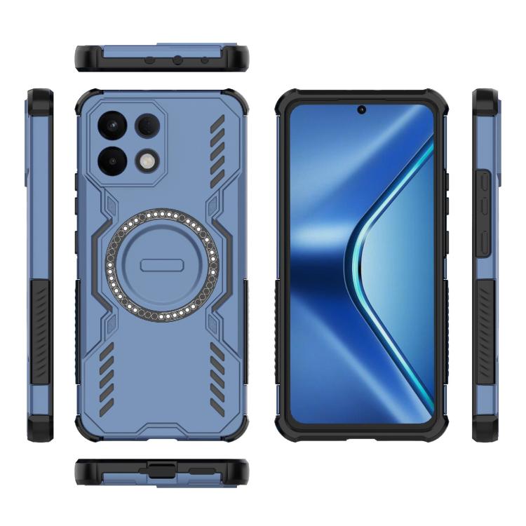 For OPPO K13 5G Butterfly Armor MagSafe Magnetic Ring Shockproof Phone Case