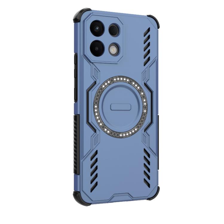 For OPPO K13 5G Butterfly Armor MagSafe Magnetic Ring Shockproof Phone Case
