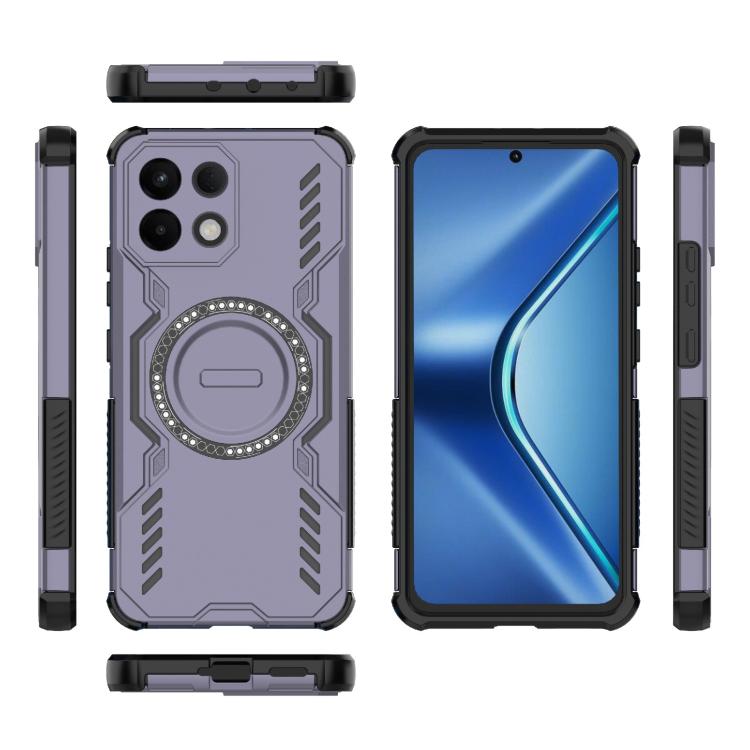 For OPPO K13 5G Butterfly Armor MagSafe Magnetic Ring Shockproof Phone Case
