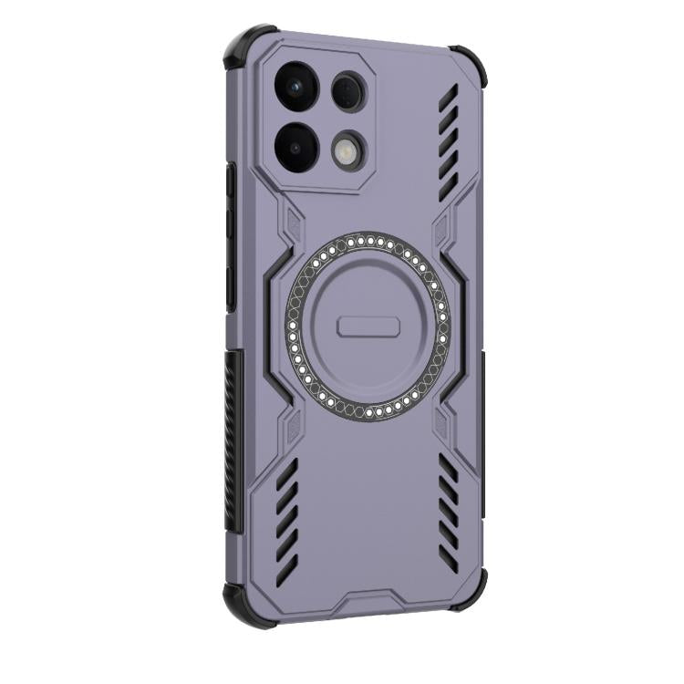 For OPPO K13 5G Butterfly Armor MagSafe Magnetic Ring Shockproof Phone Case