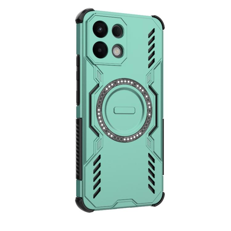 For OPPO K13 5G Butterfly Armor MagSafe Magnetic Ring Shockproof Phone Case