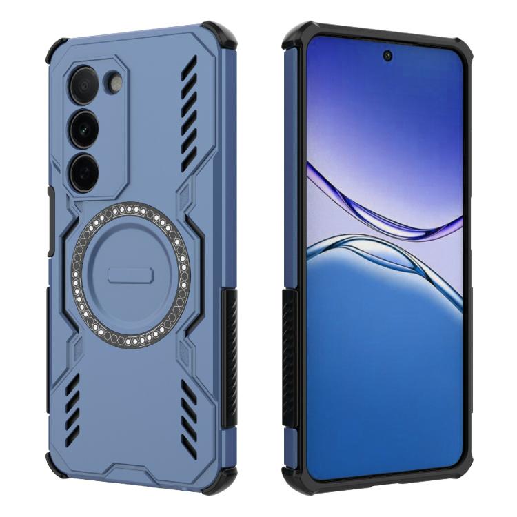 For OPPO A5 5G Global / K13x 5G Butterfly Armor MagSafe Magnetic Ring Shockproof Phone Case