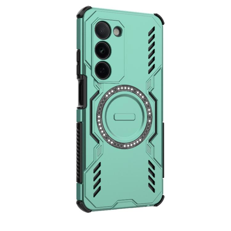 For OPPO A5 5G Global / K13x 5G Butterfly Armor MagSafe Magnetic Ring Shockproof Phone Case