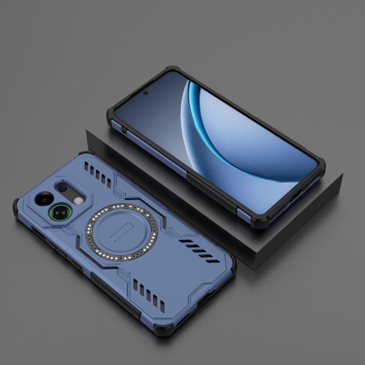 For OPPO K13 Turbo 5G Butterfly Armor MagSafe Magnetic Ring Shockproof Phone Case